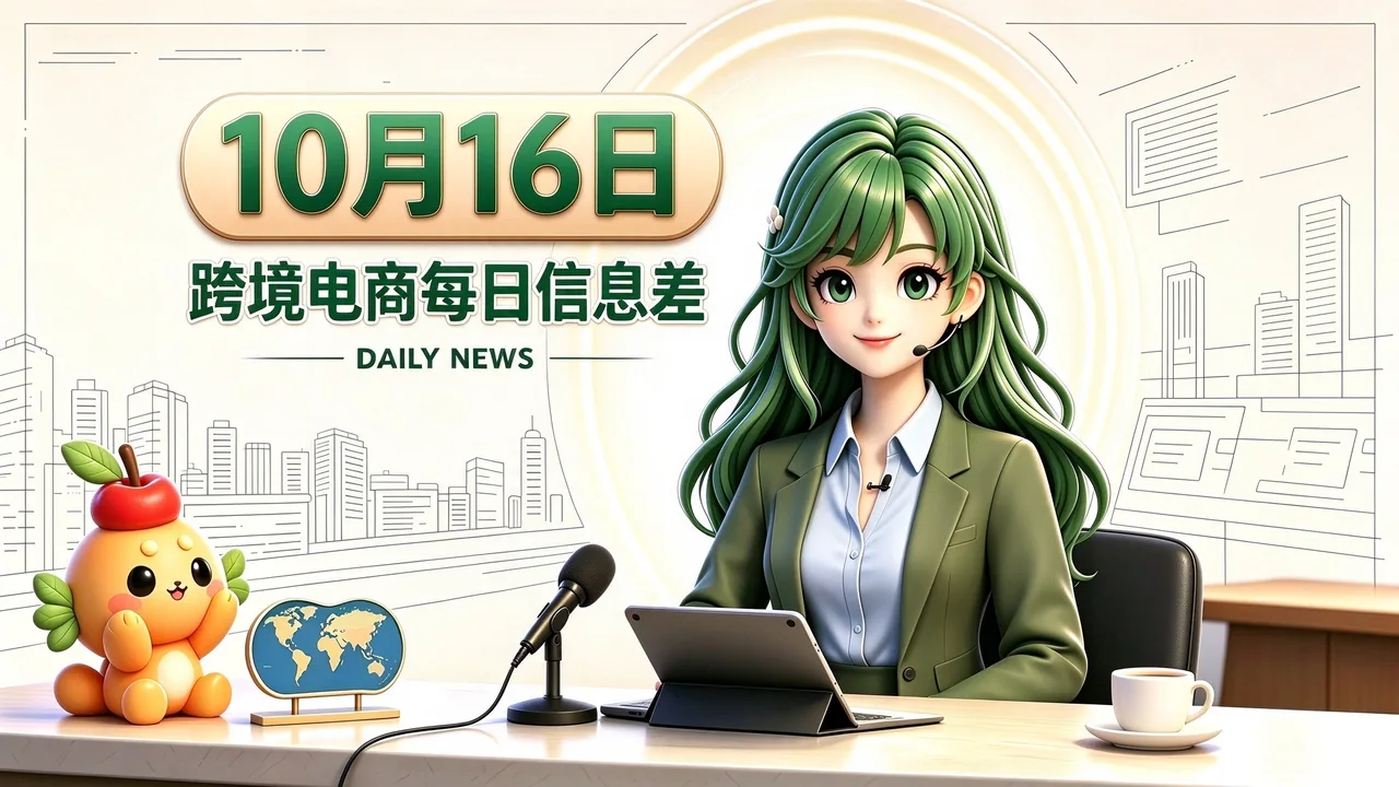 跨境电商每日信息差 10月16日 封面