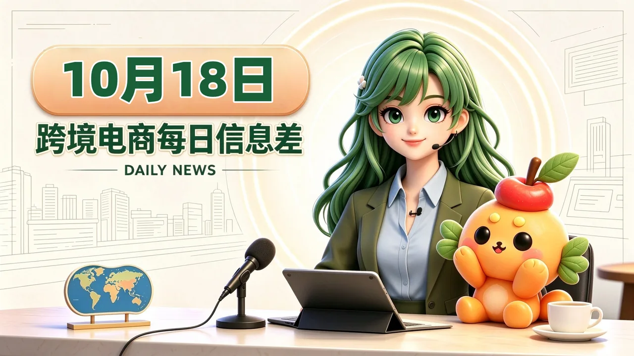 跨境电商每日信息差 10月18日 封面