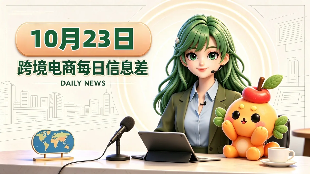跨境电商每日信息差 10月23日 封面