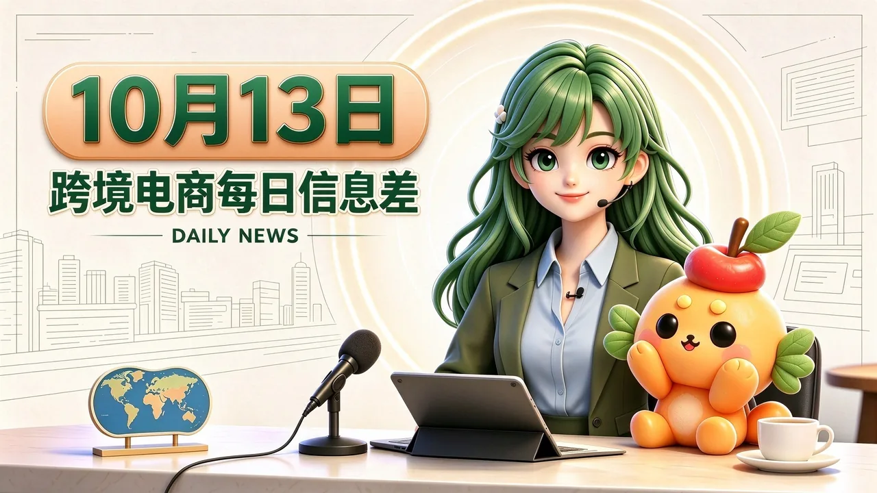 跨境电商每日信息差 10月13日 封面