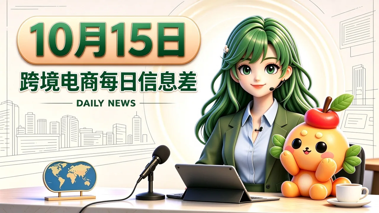 跨境电商每日信息差 10月15日 封面