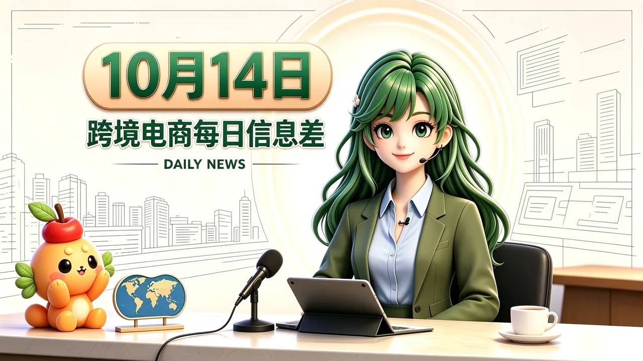 跨境电商每日信息差 10月14日 封面